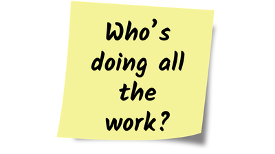 Who's Doing All the Work?