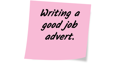 Writing a good job advert